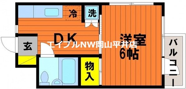 附久マンションの物件間取画像